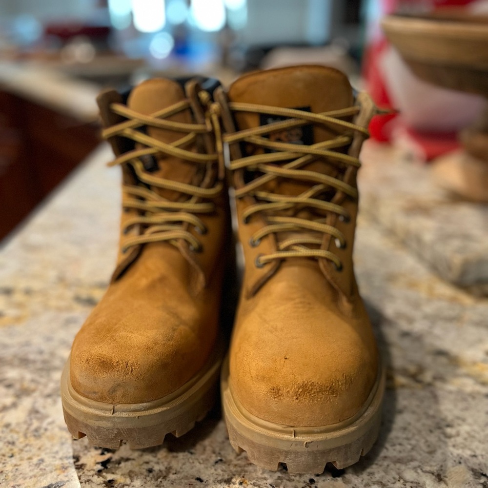 Size 10W TimberlandPRO Steel Toe Boots